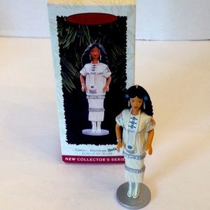 Native American Barbie Hallmark ornament